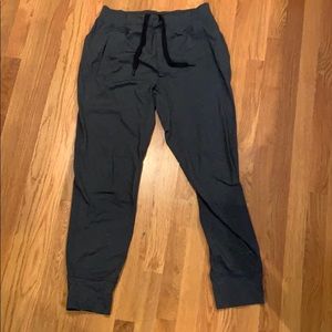 Men’s Lulu Lemon Grey Joggers size L